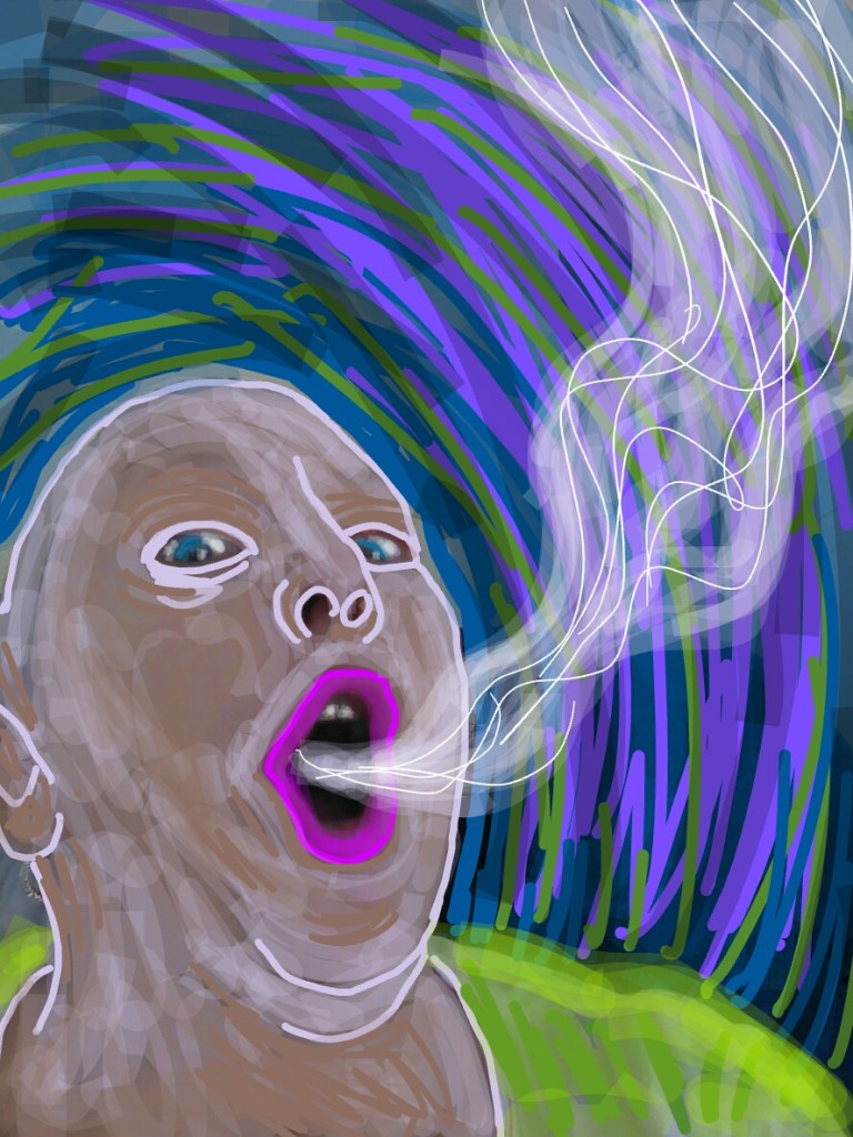 I smoke in my dreams